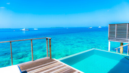 Fototapeta na wymiar Picture of Maldive Islands