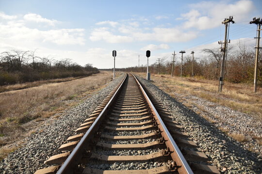 railway in the countryside