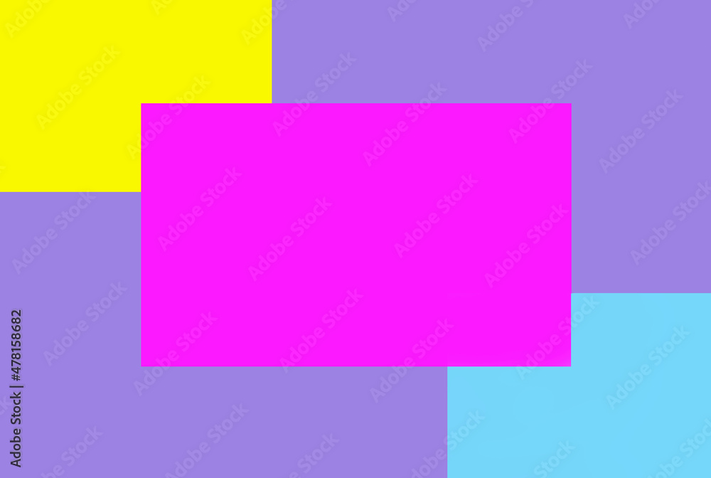 Fototapete abstract geometric background illustration. abstract color background in a modern style.colorful rec