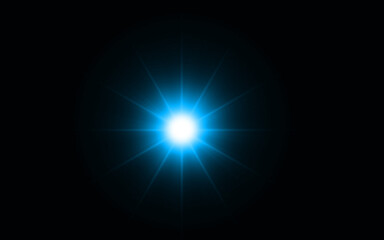 Colorful lens flare for download