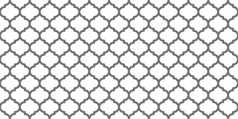 moroccan tile background. Seamless pattern.Vector. モロッコ柄タイルのパターン