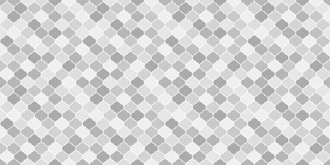 moroccan tile background. Seamless pattern.Vector. モロッコ柄タイルのパターン