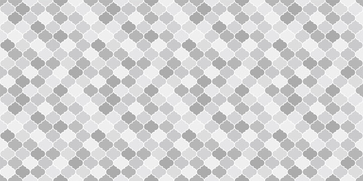 moroccan tile background. Seamless pattern.Vector. モロッコ柄タイルのパターン