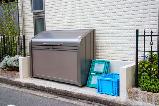 集合住宅のゴミ捨て場