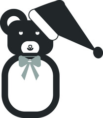 teddy bear with sign icon,teddy bear, toy, icon