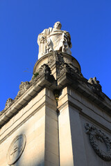 statue in the piazza
