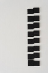 black tiles