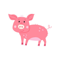 Cute character piggy