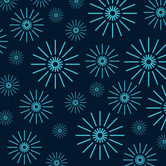 Sparkle background. Salut pattern vector	
