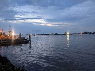 Naklejka premium sunset