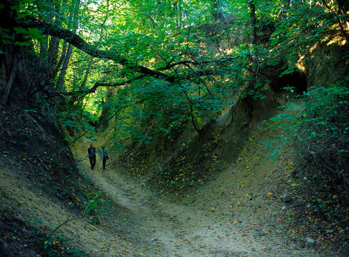 Sandomierz, gorge of Queen Jadwiga, September, 2012, Poland
