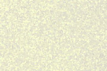 Delicate, soft, blurred mosaic crystal geometric shape texture background gradient pastel beige yellow color.