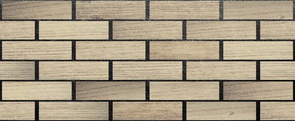 Acient brick wall. Grunge brick wall background. Background of old vintage brick wall.