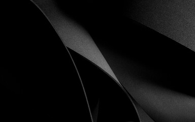 Abstract shapes detail, dark background - 478183007