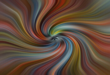Obraz premium Multi color background, swirls to vortex