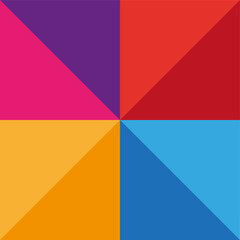 Abstract vector sign template illustration