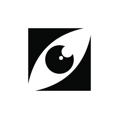 Fototapeta premium Eye Logo can be use for icon, sign, logo and etc