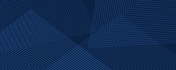 perverted blue background with tech dark geometric background