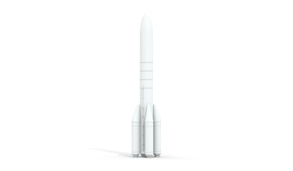 évolution des fusées ariane - rendu 3D