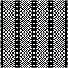 Seamless ethnic pattern color black and white.Can be used in fabric design for clothes, accessories; decorative paper, wrapping, background, wallpaper, Vector illustration.