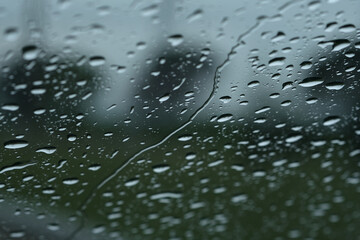  rain drops on window