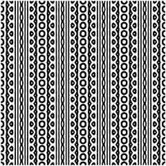 Seamless ethnic pattern color black and white.Can be used in fabric design for clothes, accessories; decorative paper, wrapping, background, wallpaper, Vector illustration.