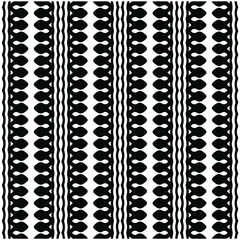 Seamless ethnic pattern color black and white.Can be used in fabric design for clothes, accessories; decorative paper, wrapping, background, wallpaper, Vector illustration.