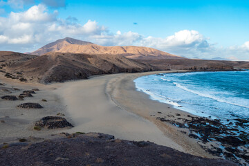Fototapeta na wymiar Caleta del Congrio beach on Lanzarote island