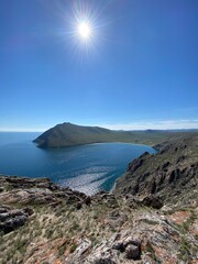 coast of the island of island