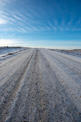 road in winter