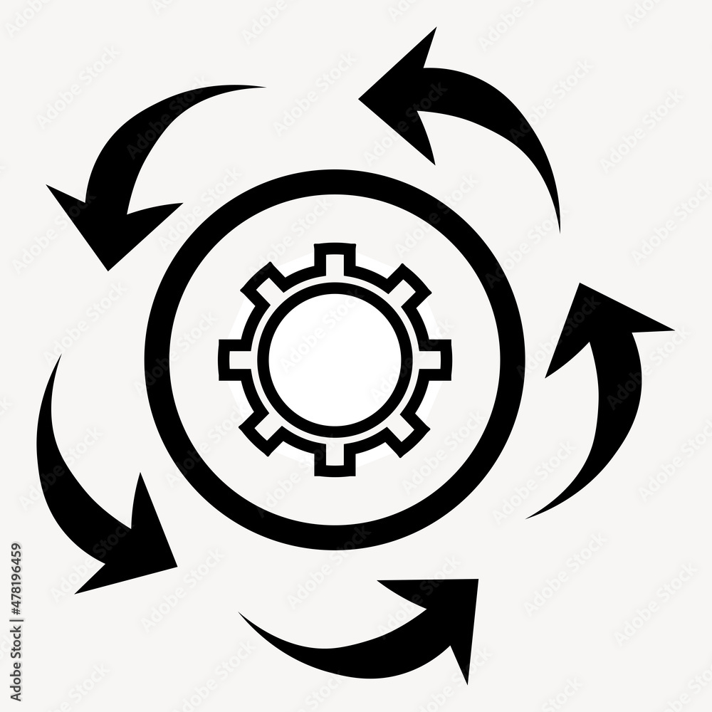 Poster workflow icon in line style. for your design, logo. vector illustration. editable stroke.