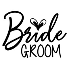 Bride Groom svg