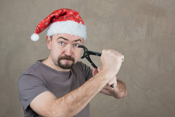 Emotions. Portrait of a Man