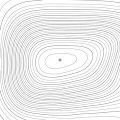 Topographic map lines background. Abstract vector illustration.