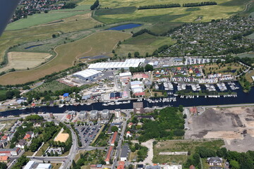 Greifswald, Werftgelände und Yachtzentrum 2016