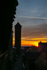 Fototapeta premium Walking through the streets of Nuremberg (germany) at christmas