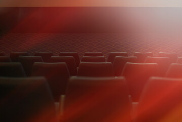 Empty cinema during the coronavirus pandemic.