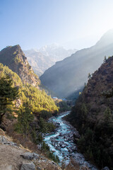 Everest Basecamp Trek River View