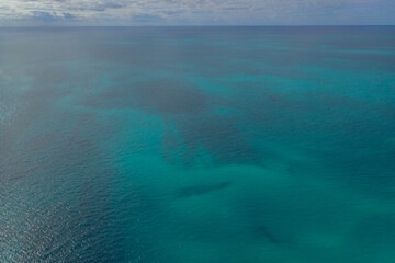 Aerial view of ocean
