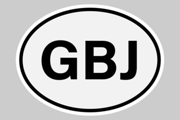 Jersey international vehicle registration code