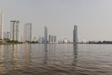 Skyline von Bangkok, Thailand