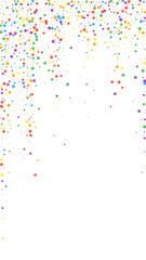 Festive awesome confetti. Celebration stars. Color