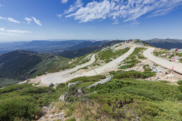Fototapeta premium Hiking to 