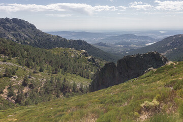 Hiking to Maliciosa mountain near Madrid (Spain)