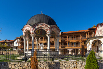 Obraz premium Medieval Tsarnogorski (Gigintsi) monastery, Bulgaria