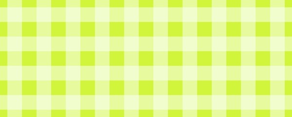 Banner, plaid pattern. Lime on White color. Tablecloth pattern. Texture. Seamless classic pattern background.