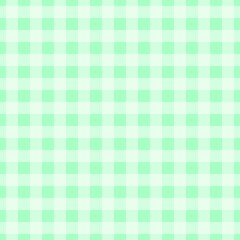 Plaid pattern. Mint on White color. Tablecloth pattern. Texture. Seamless classic pattern background.