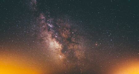 explosion in the space