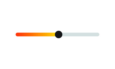 a slider element decoration. a design element for modern-themed illustration. a creative element for rating illustration in social media.