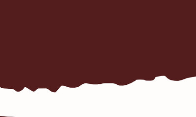 maroon background with white torn abstract below